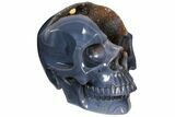 Hollow Carved Agate Geode Skull - Incredible! (Sale Price) #127600-2